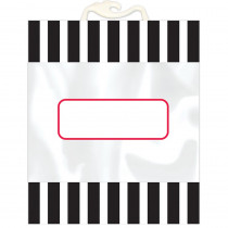 Bold Stripes Book Buddy Bag, Pack of 6 - CTP8538 | Creative Teaching Press | Desk Accessories