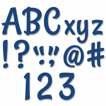 CTP8578 - Stylish Blue Punch-Out Letters 4 In in Letters
