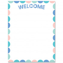 CTP8632 - Calm & Cool Welcome Chart in Classroom Theme