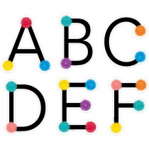 Pom Uppercase Letters - CTP8750 | Creative Teaching Press | Letters