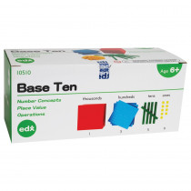 Plastic Base Ten Kit - CTU10510 | Learning Advantage | Base Ten