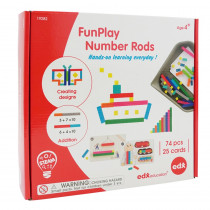 FunPlay Number Rods - CTU19282 | Learning Advantage | Counting