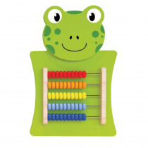 Abacus Activity Wall Panel, Frog - CTU50679 | Learning Advantage | Hands-On Activities