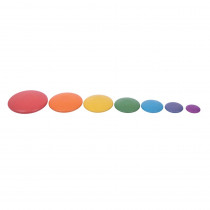Rainbow Buttons, Set of 7 - CTU73422 | Learning Advantage | Sorting