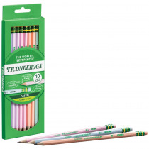 #2 Pastel Pencils, 5 Assorted Colors, 10 Count - DIX13710 | Dixon Ticonderoga Co | Pencils & Accessories