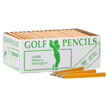 Golf/Compass Pencils, 3.5", Box of 144 - DIX14998 | Dixon Ticonderoga Company | Pencils & Accessories