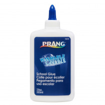 Glue Washable Liquid White School Glue - 7.9 oz, White - DIX15210 | Dixon Ticonderoga Co | Glue/Adhesives