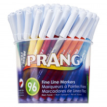 Prang Fine Line Art Markers, 96 count - DIX80796 | Dixon Ticonderoga Company | Markers