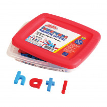 EI-1633 - Alphamagnets Lowercase 42 Pcs Color-Coded in Magnetic Letters