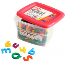 EI-1638 - Alpha And Math Magnets Multi 214Pk in Magnetic Letters