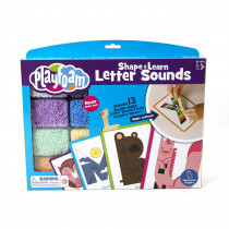 Playfoam Shape & Learn Letter Sounds - EI-1915 | Learning Resources | Foam