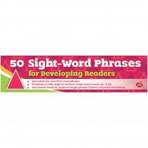 ELP133025 - 50 Sight Word Phrases For Developing Readers in General