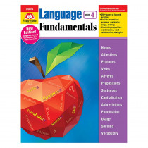 Language Fundamentals, Grade 4 - Teacher Reproducibles, Print - EMC2884 | Evan-Moor | Language Skills