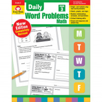 EMC3093 - Daily Word Problems Math Grade 3 in Activity Books