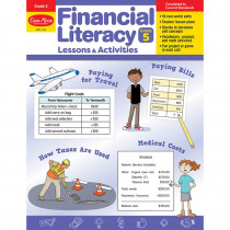 Financial Literacy Lessons & Activities, Grade 5 - EMC3125 | Evan-Moor | Money