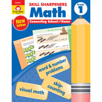 Skill Sharpeners: Math, Grade 1 - EMC8251 | Evan-Moor | Activity Books