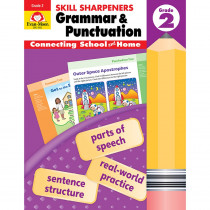 Skill Sharpeners: Grammar & Punctuation Activity Book, Grade 2 - EMC9952 | Evan-Moor | Grammar Skills
