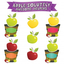 Awesome Apples Job Chart Mini Bulletin Board Set - EP-239 | Edupress | Bulletin Board Sets-mini,Classroom Theme