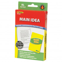EP-3401 - Main Idea Practice Cards Reading Levels 5.0-6.5 in Comprehension
