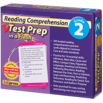 EP-3460 - Reading Comprehension Gr 2 Test Prep In A Flash in Language Arts