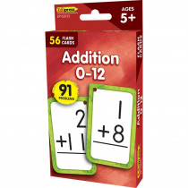 Additon 0-12 Flash Cards - EP-62033 | Teacher Created Resources | Flash Cards