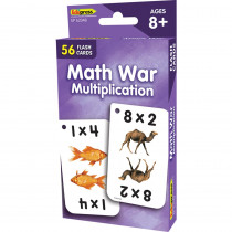 Math War (Multiplication) Flash Cards - EP-62048 | Teacher Created Resources | Flash Cards