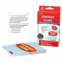 Reading Comprehension Practice Cards: Context Clues (Red Level) - EP-63071 | Teacher Created Resources | Cards