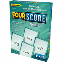 Four Score: Phonics Card Game - EP-66116 | Teacher Created Resources | Card Games