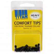 Titan Comfort Tips for Prong Training Collars - Heavy (3.3 mm) - 22 Count - EPP-559133T | Titan | 1958