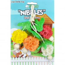 AE Cage Company Nibbles Fruit Bunch Loofah Chew Toy - 1 count - EPP-AE00969 | AE Cage Company | 2152