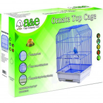 AE Cage Company Ornate Top Bird Cage 14in.x11in.x17in. Black - 1 count - EPP-AE01190 | AE Cage Company | 1901