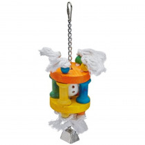 AE Cage Company Happy Beaks Ball in Solitude Assorted Bird Toy - 1 count - EPP-AE99121 | A&E Cage Company | 1915