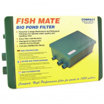 Fish Mate Compact bio Pond Filter - Max Pond 1,000 Gallons - 500 GPH - EPP-AM00228 | Fish Mate | 2090