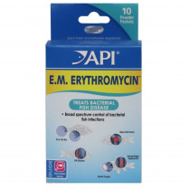 API E.M. Erythromycin Powder - 10 Packets - (200 mg Each) - EPP-AP055P | API | 2060