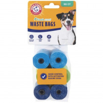 Arm and Hammer Dog Waste Refill Bags Fresh Scent Assorted Colors - 90 count - EPP-AR71038 | Arm and Hammer | 1997