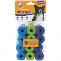 Arm and Hammer Dog Waste Refill Bags Fresh Scent Assorted Colors - 180 count - EPP-AR71040 | Arm and Hammer | 1997