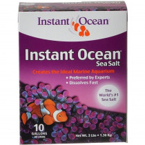 Instant Ocean Sea Salt for Marine Aquariums, Nitrate & Phosphate-Free - 3 lbs (Treats 10 Gallons) - EPP-AS01200 | Instant Ocean | 2073