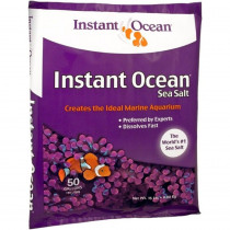 Instant Ocean Sea Salt for Marine Aquariums, Nitrate & Phosphate-Free - 15 lbs (Treats 50 Gallons) - EPP-AS01400 | Instant Ocean | 2073