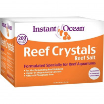 Instant Ocean Reef Crystals Reef Salt for Reef Aquariums - 56 lbs (Treats 200 Gallons) - EPP-AS01702 | Instant Ocean | 2073