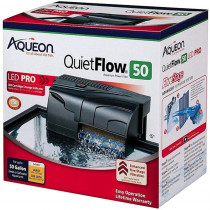 Aqueon QuietFlow LED Pro Power Filter - QuietFlow 50 (Aquariums up to 50 Gallons) - EPP-AU06117 | Aqueon | 2037
