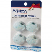 Aqueon 3-Day Fish Food Feeders - 4 Pack - EPP-AU06352 | Aqueon | 2051