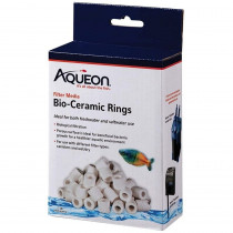 Aqueon QuietFlow Bio Cermaic Rings Filter Media - 1 lb - EPP-AU07316 | Aqueon | 2029