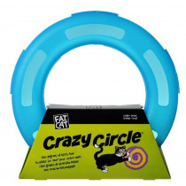 Petmate Crazy Circle Cat Toy - Blue - Small - 9.5in. Diameter - EPP-B29398 | Petmate | 1944