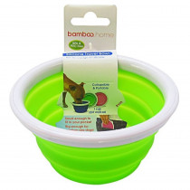 Bamboo Silicone Travel Bowl - Assorted - 1-Cup Tray - EPP-BB10281 | Bamboo | 1729