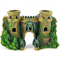 Blue Ribbon Castle Fortress with Gargoyle Ornament - Large - 10L x 3.5"W x 5.5"H - EPP-BR00193 | Blue Ribbon Pet Products | 2007"