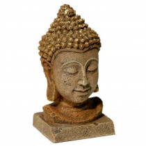 Blue Ribbon Exotic Environments Thai Buddha Head - Large (3W x 5.75"H) - EPP-BR01447 | Blue Ribbon Pet Products | 2007"