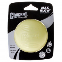 Chuckit Max Glow Ball - Large Ball - 3 Diameter (1 Pack) - EPP-CK20040 | Chuckit! | 1736"