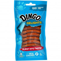 Dingo Delights 100% Rawhide Free Dog Treats with Real Chicken - 9 count - EPP-DG94082 | Dingo | 1996
