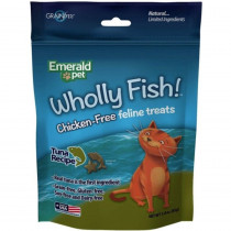 Emerald Pet Wholly Fish! Cat Treats Tuna Recipe - 3 oz - EPP-EMR00642 | Emerald Pet | 1945
