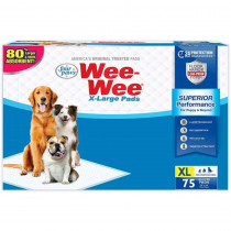 Four Paws X-Large Wee Wee Pads 28 x 34" - 75 count - EPP-FF97234 | Four Paws | 1970"